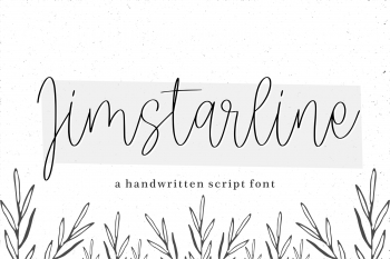 Jimstarline Free Font
