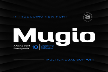 Mugio Free Font