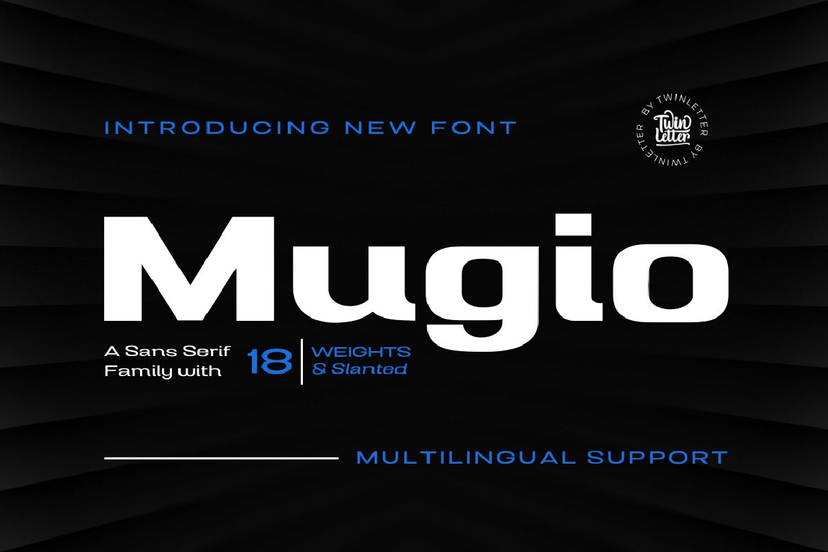 Mugio Free Font