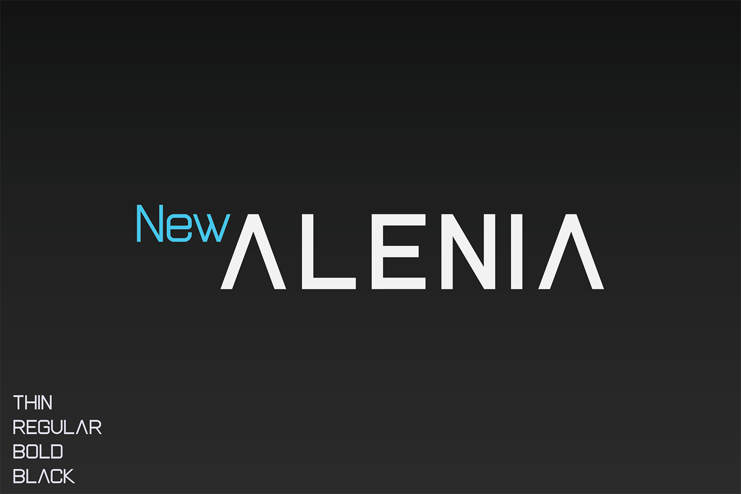 New Alenia Free Font