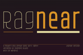 Ragnear Display Free Font