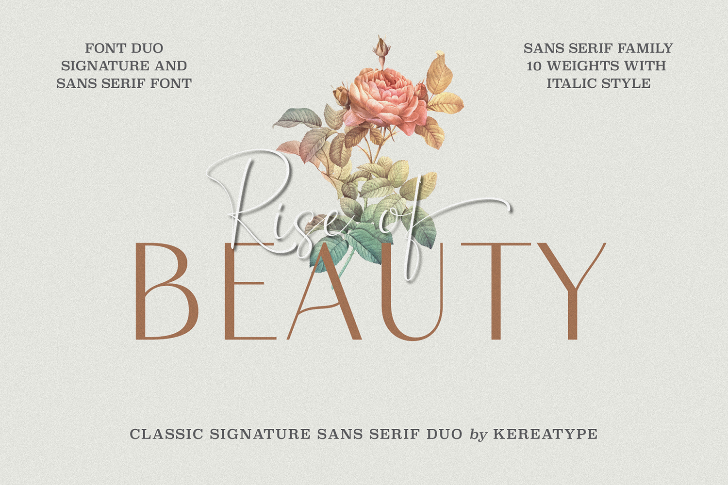 Rise of Beauty Free Font
