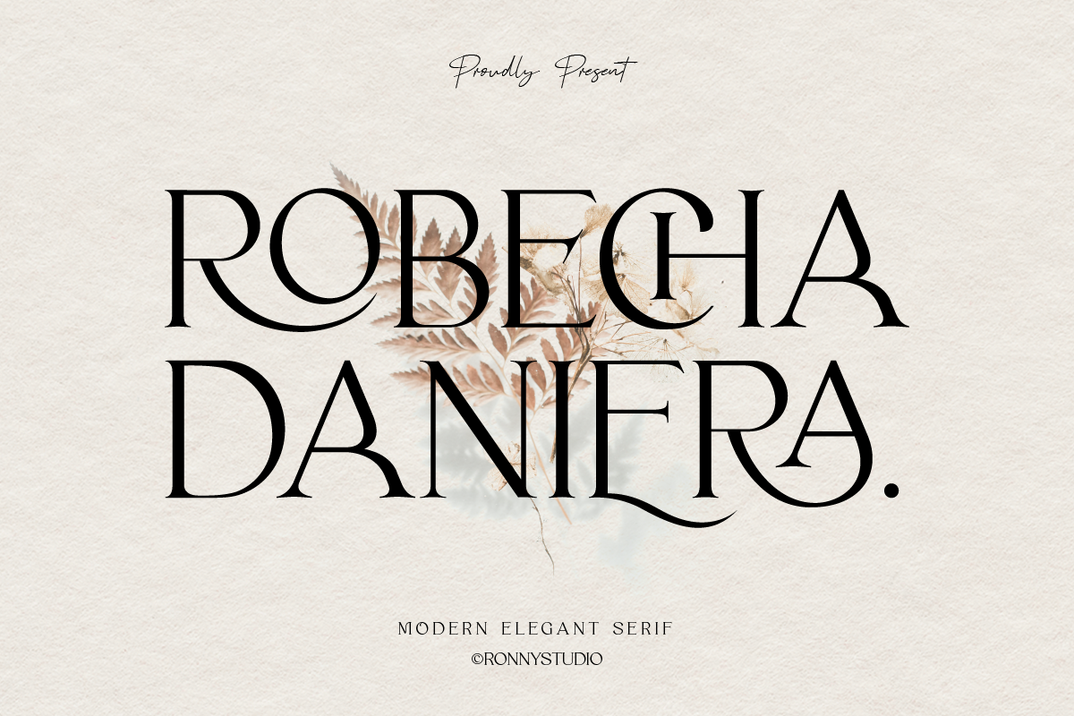 Robecha Daniera Free Font