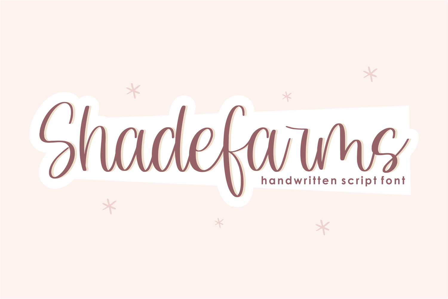 Shadefarms Free Font