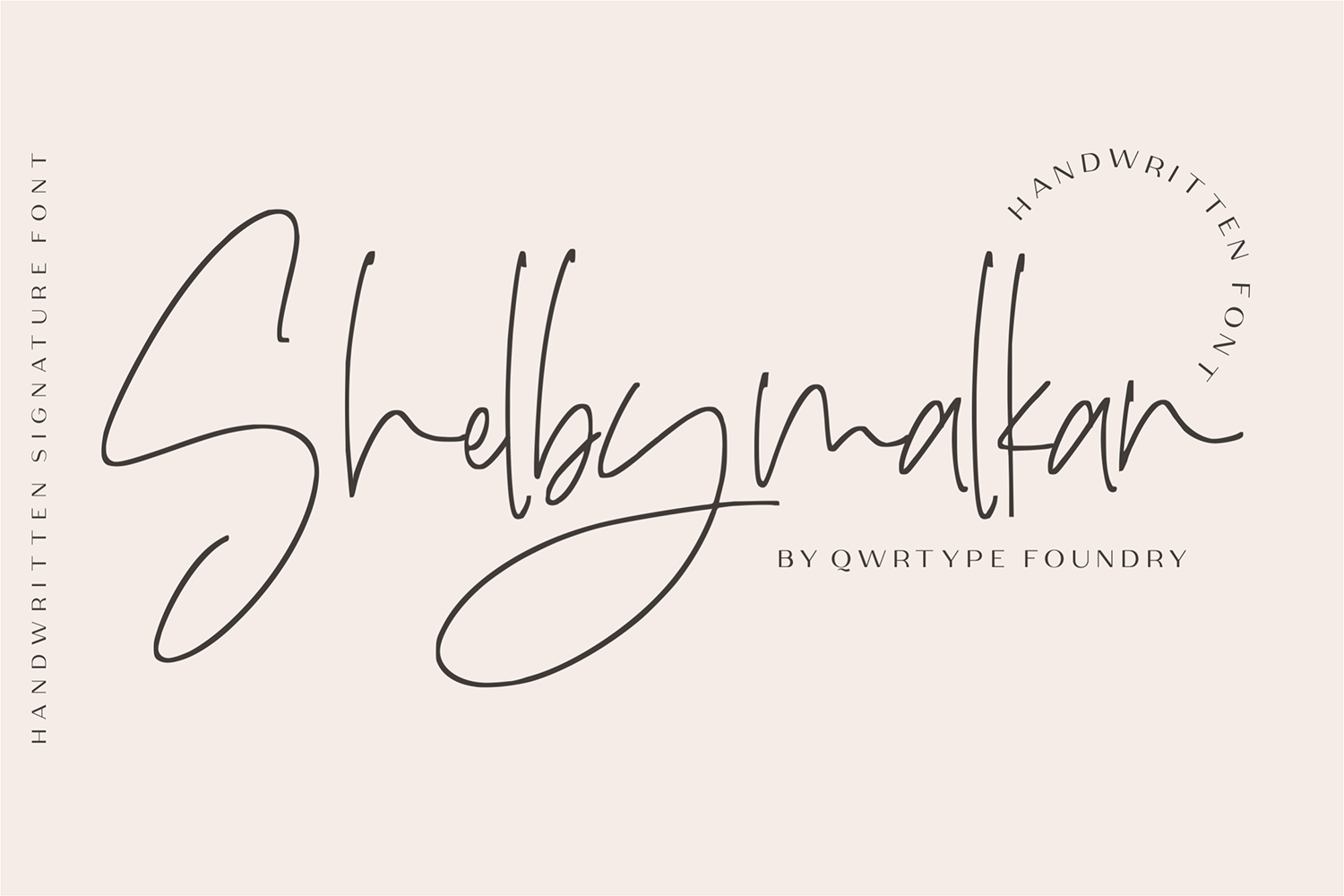 Shelbymalkan Free Font