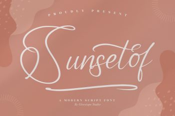 Sunsetof Free Font