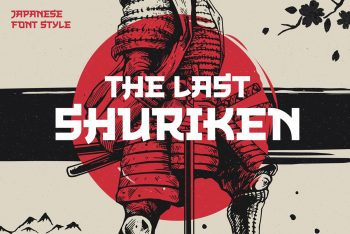 The Last Shuriken Free Font