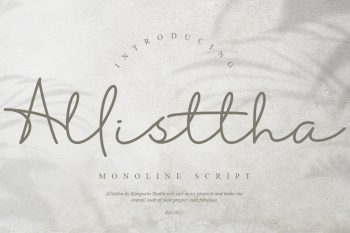 Allisttha Free Font