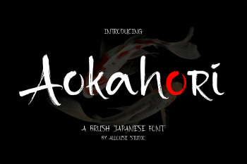 Aokahori Free Font