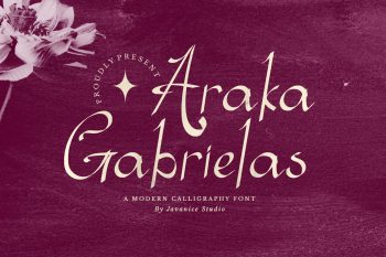 Araka Gabrielas Free Font