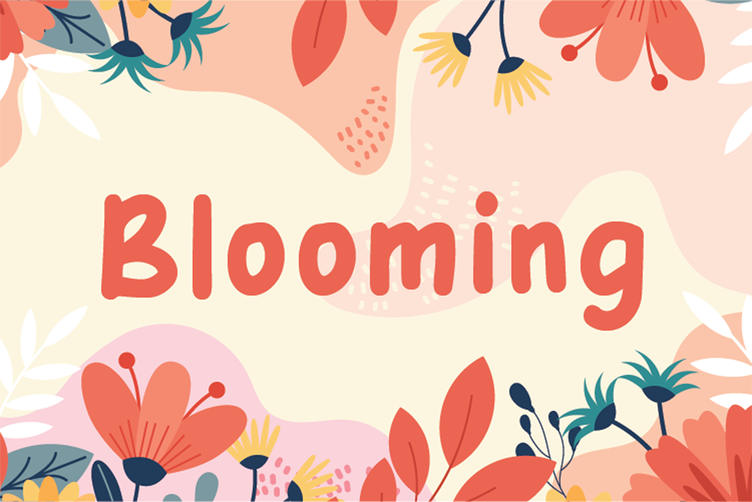 Blooming Free Font