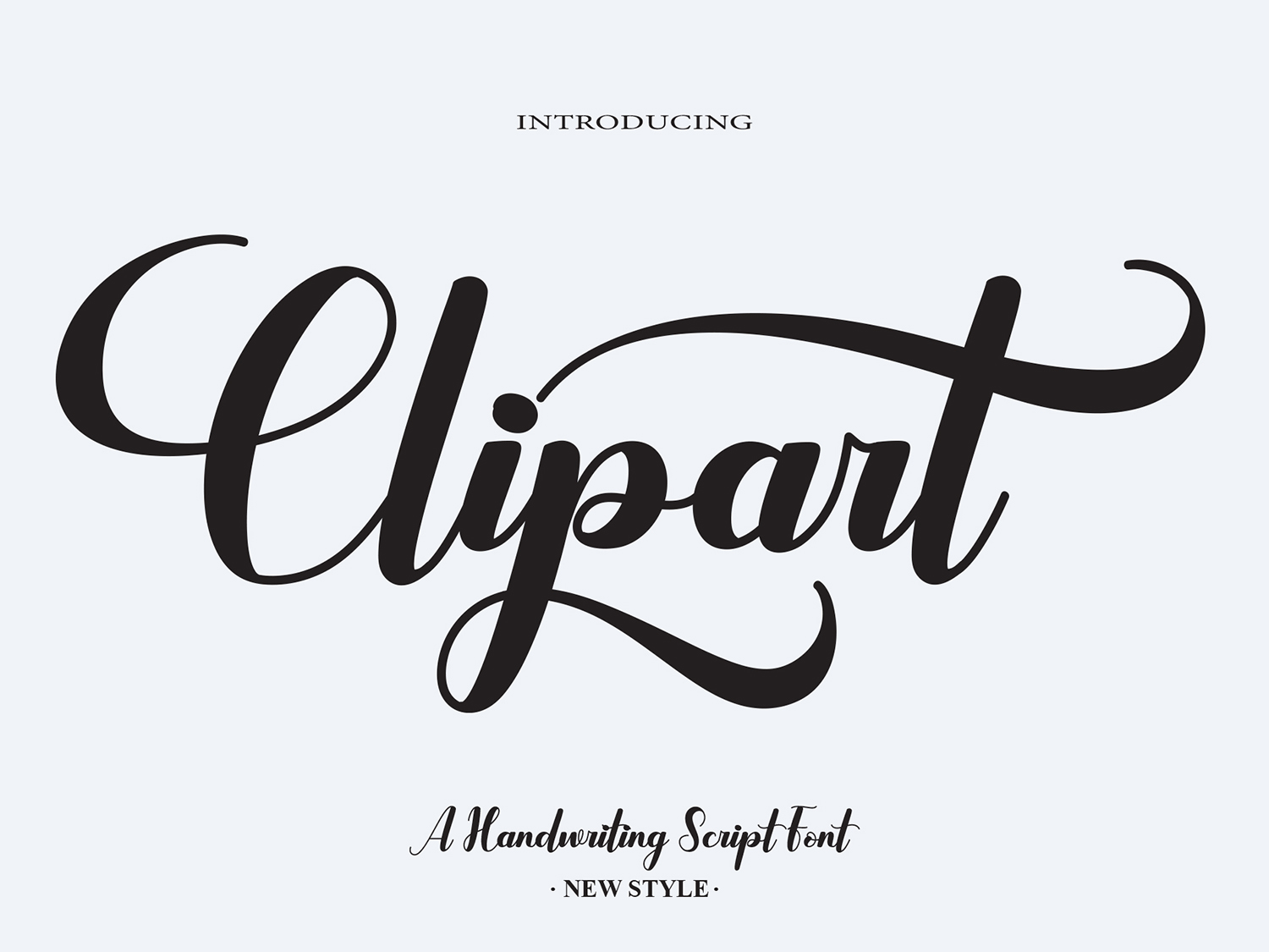 Clipart Free Font