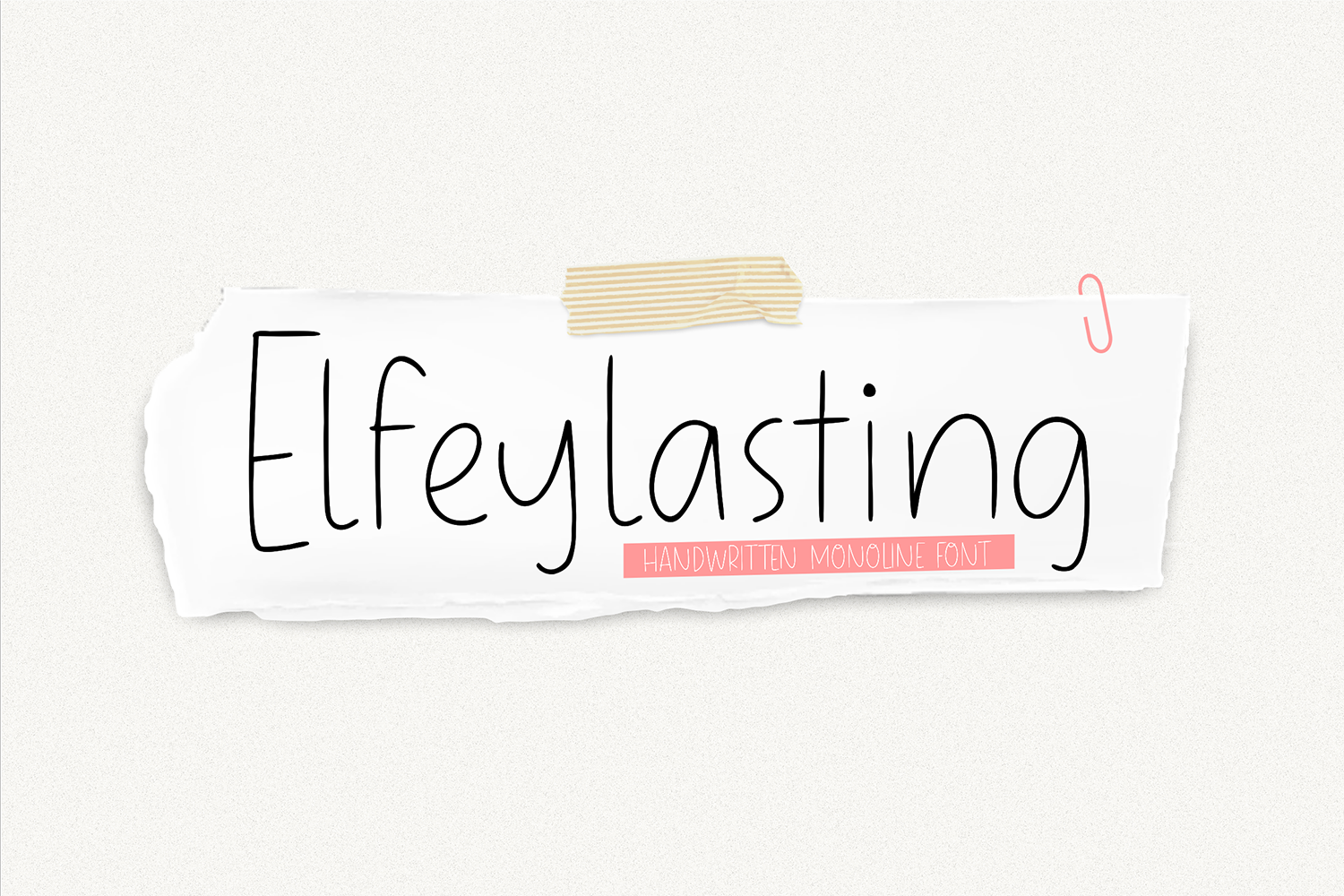 Elfeylasting Free Font