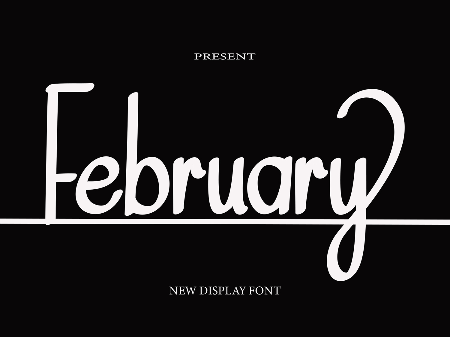 February Free Font
