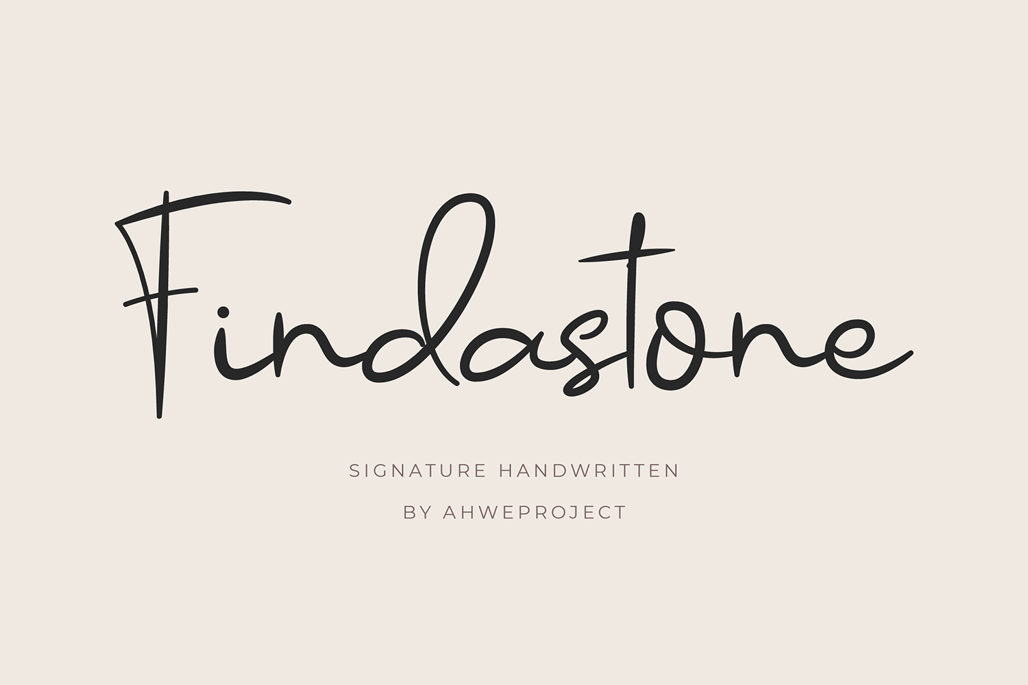 Findastone Free Font