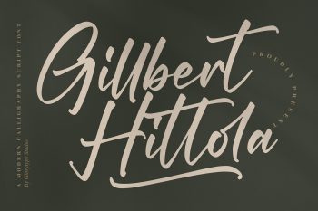 Gillbert Hittola Free Font