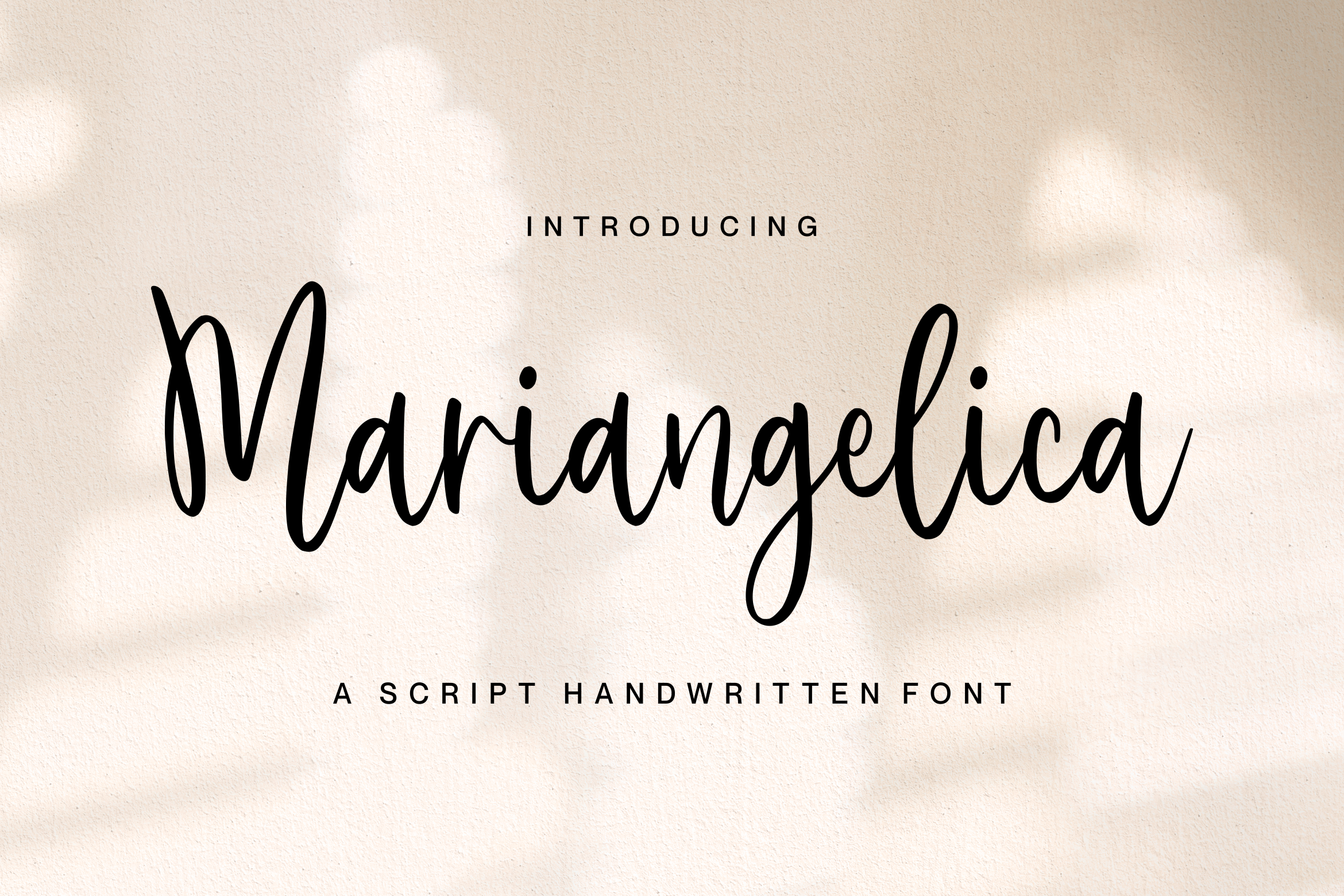 Mariangelica Free Font