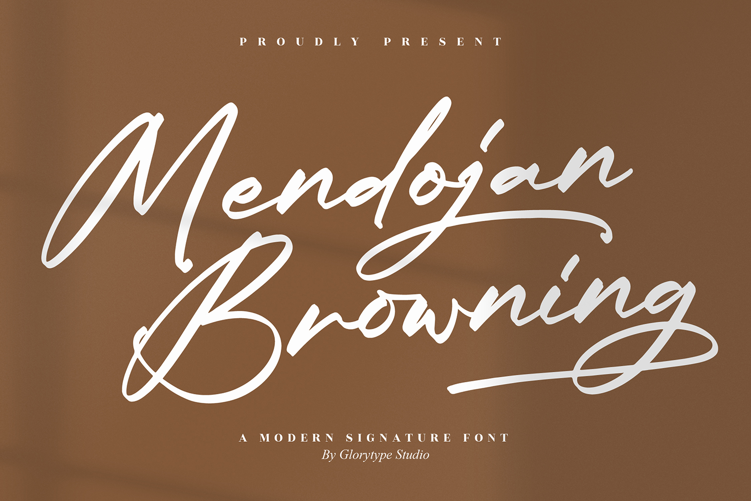 Mendoja Browning Free Font