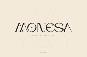 Monesa Free Font