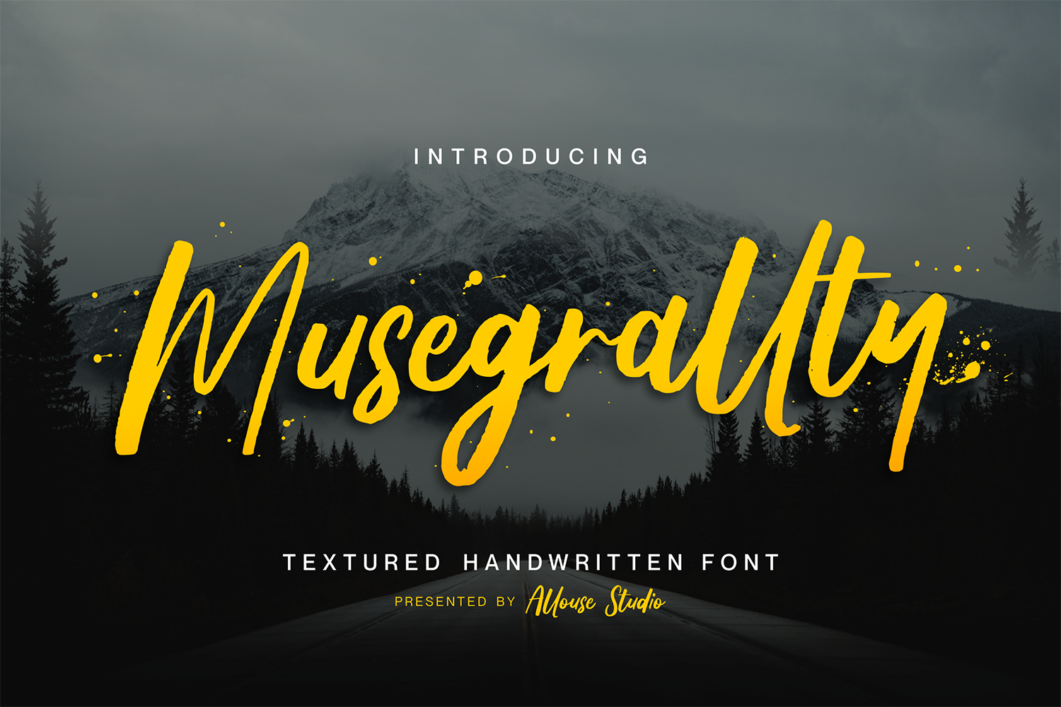 Musegrallty Free Font
