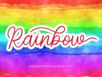 Rainbow Free Font