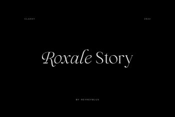 Roxale Story Free Font