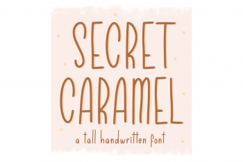 Secret Caramel Free Font
