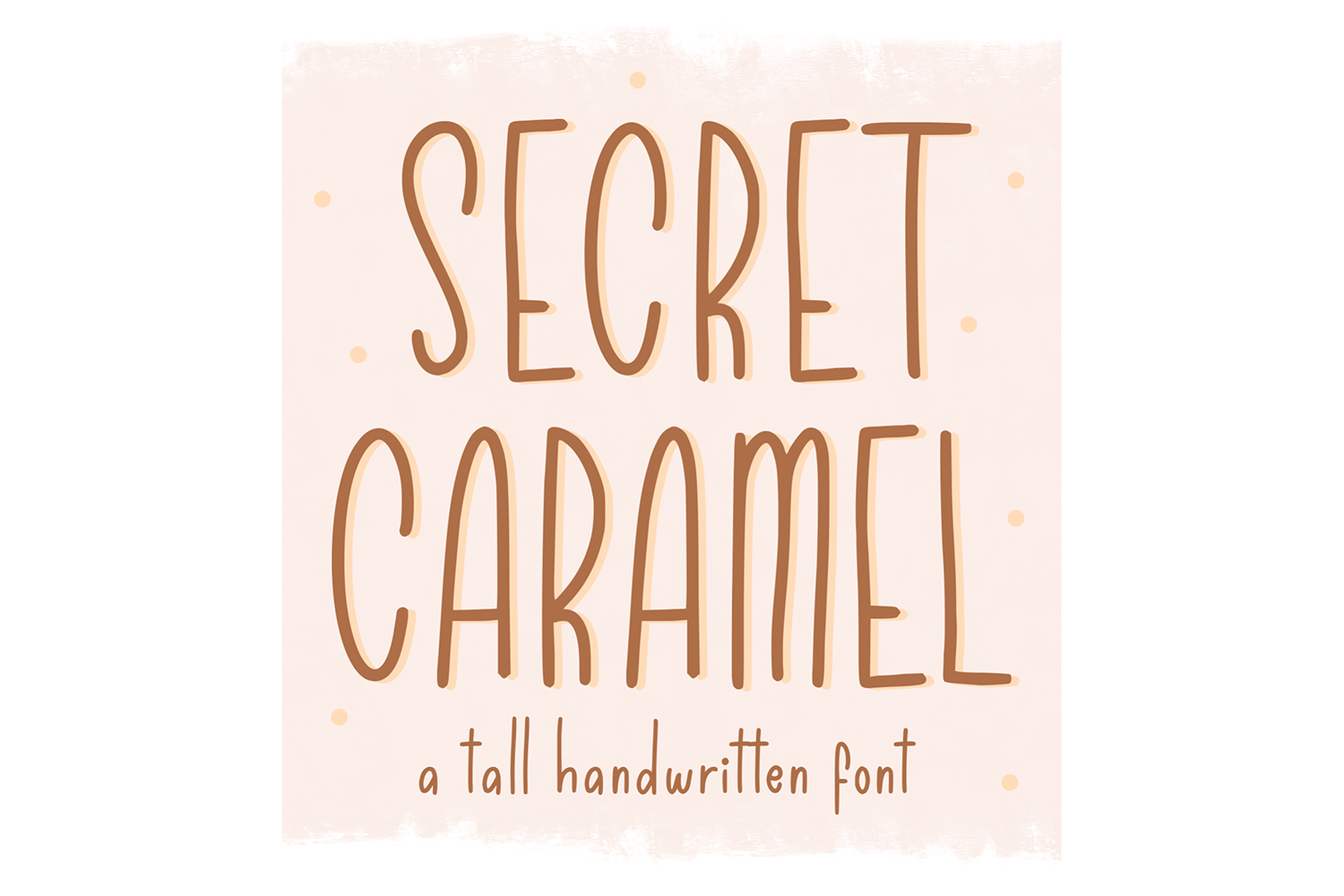 Secret Caramel Free Font