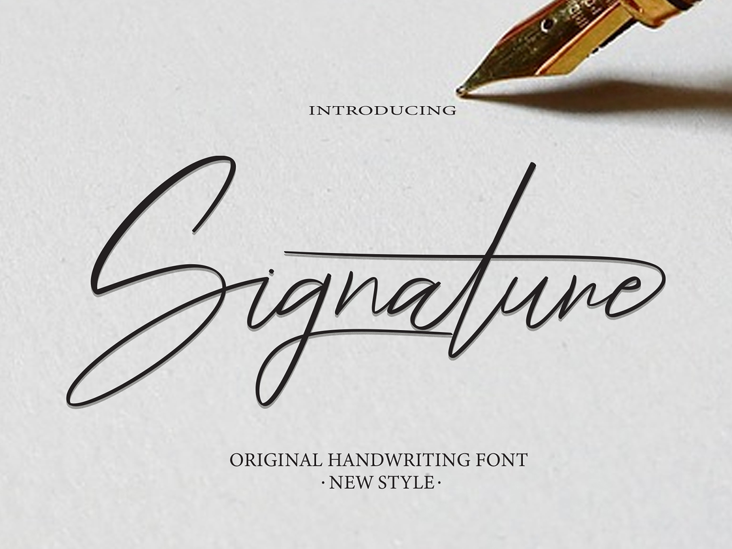 Signature Free Font