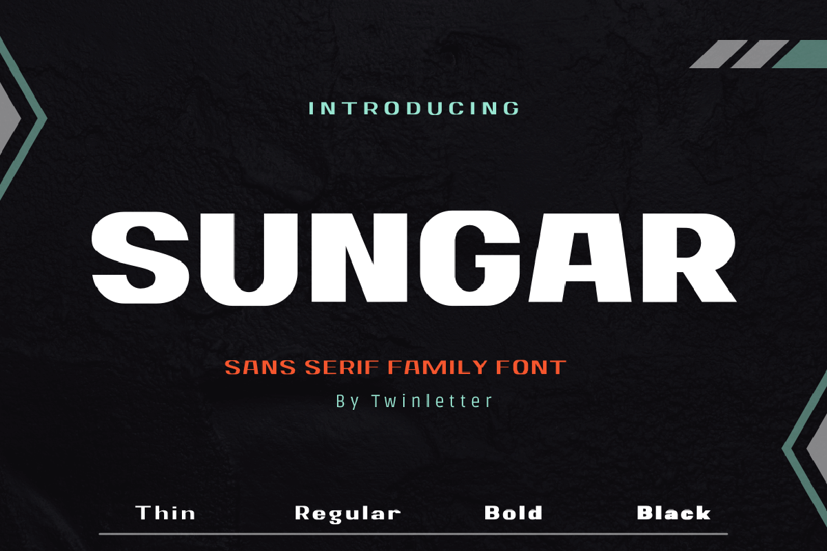 Sungar Free Font