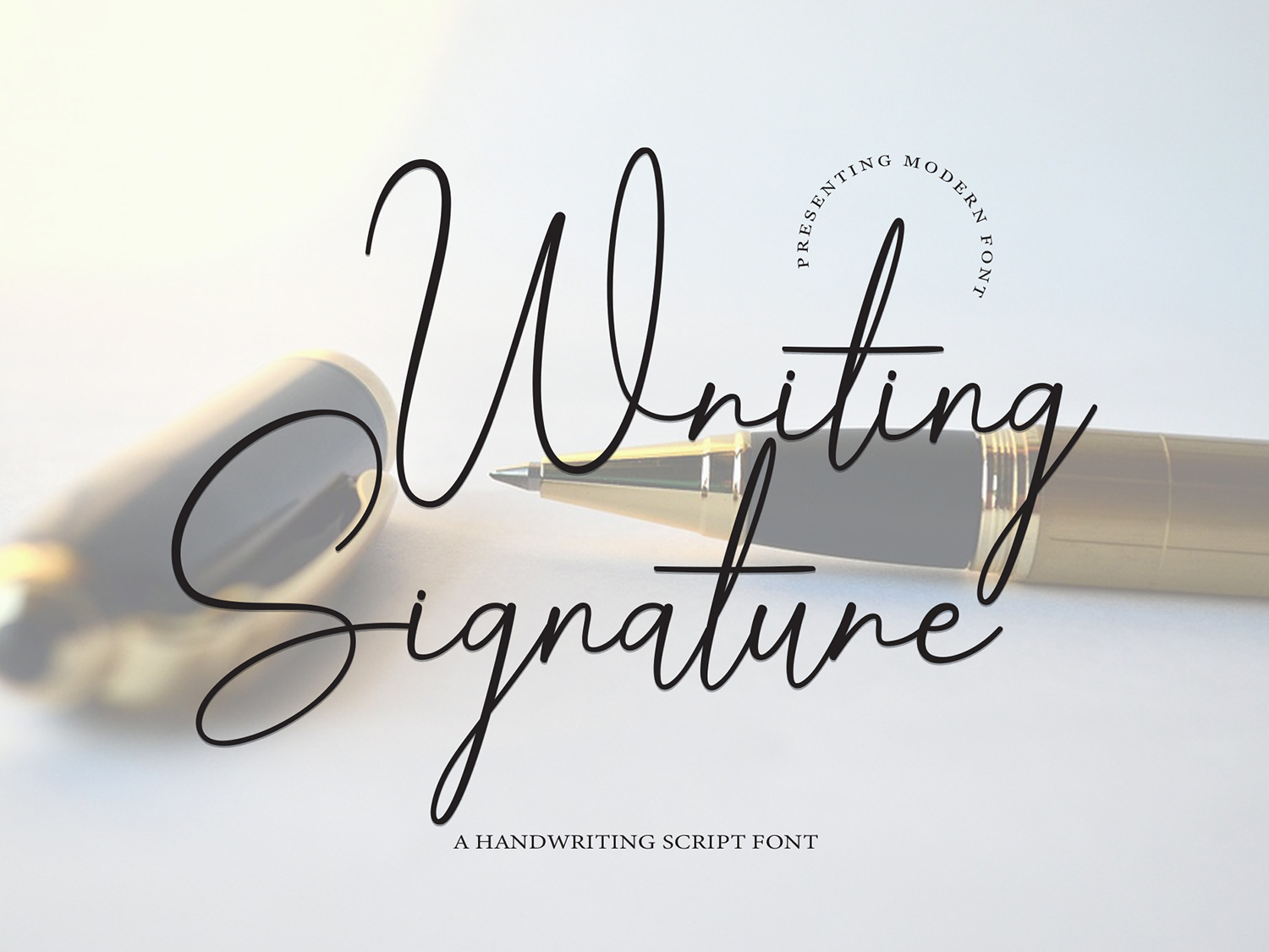 Writing Signature Free Font