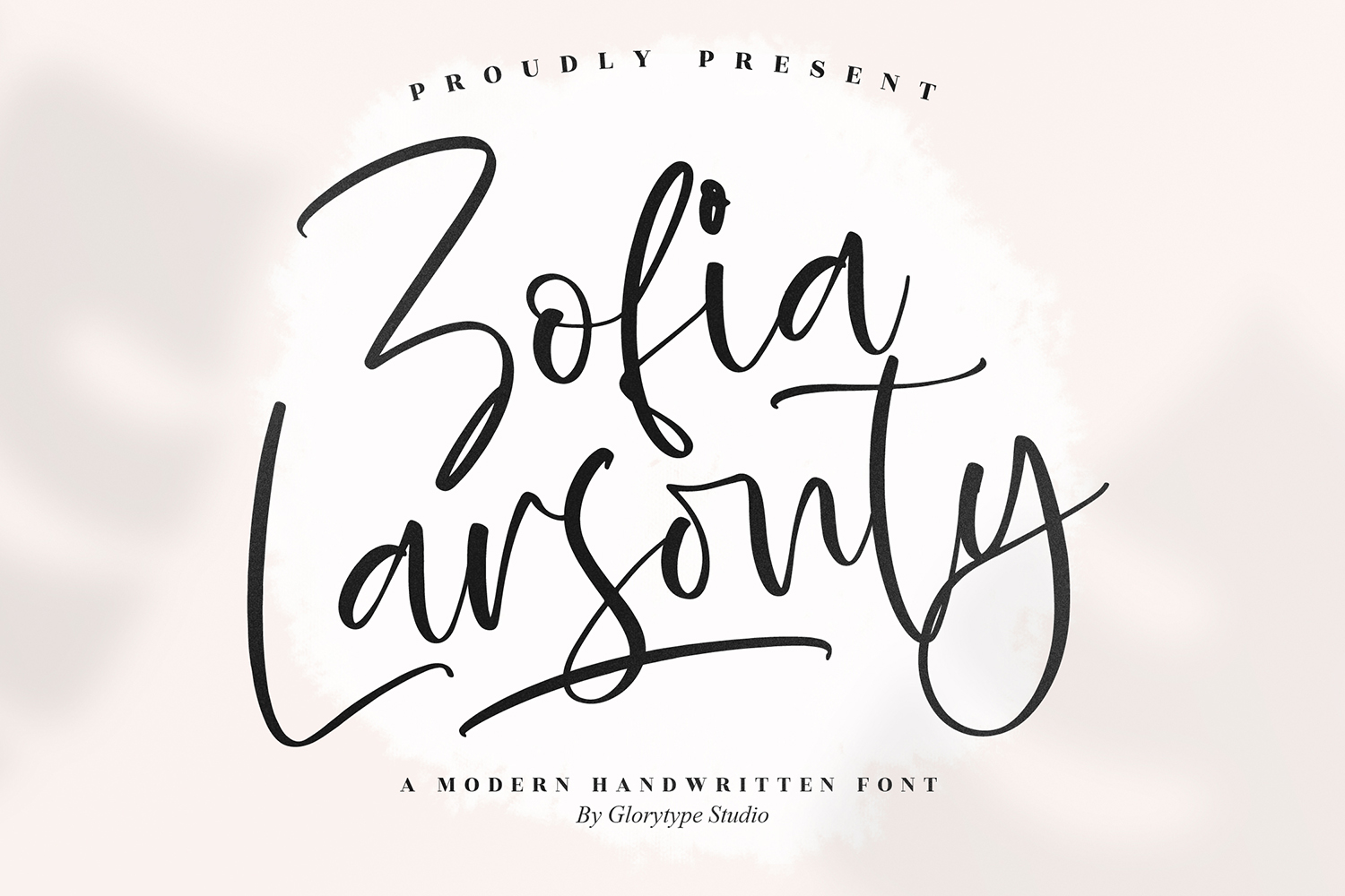 Zofia Larsonty Free Font