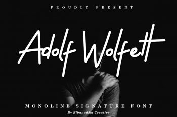Adolf Wolfett Free Font