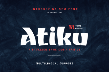 Atiku Free Font