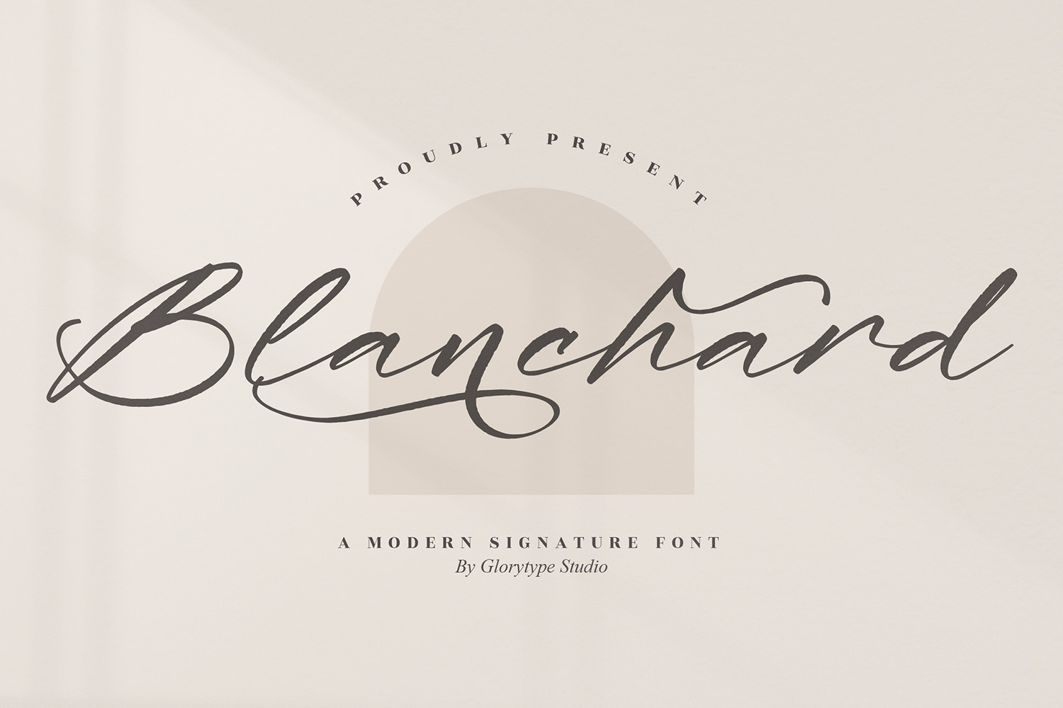 Blanchard Free Font