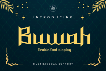 Buwah Free Font