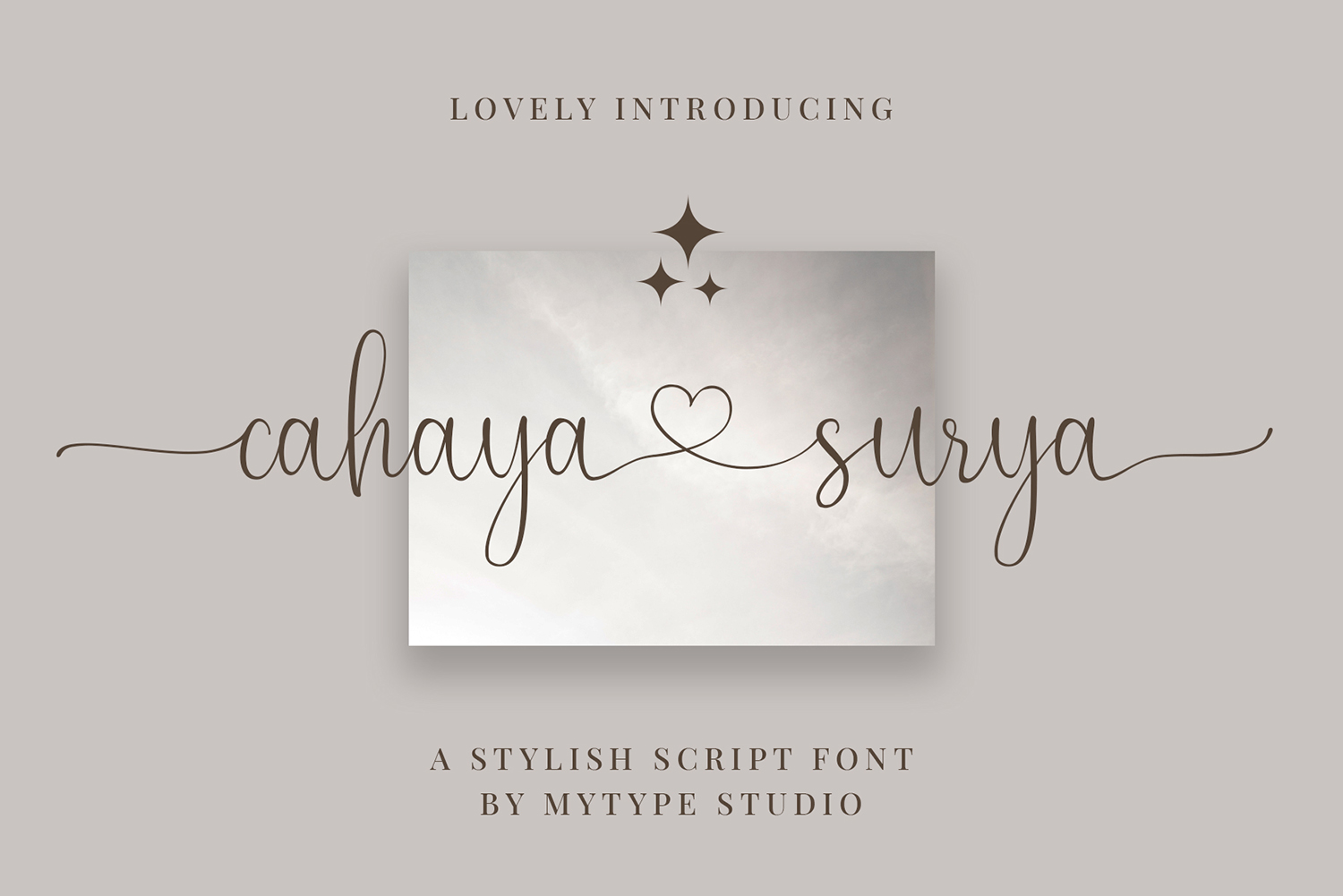 Cahaya Surya Free Font