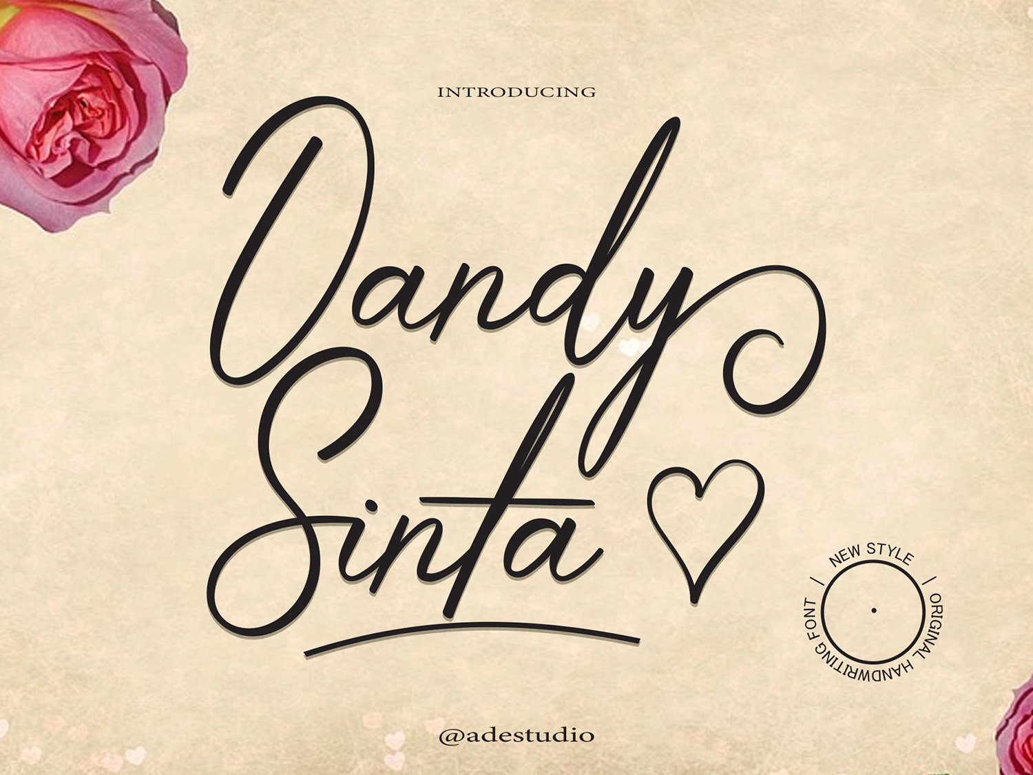 Dandy Sinta Free Font