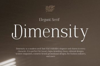 Dimensity Free Font