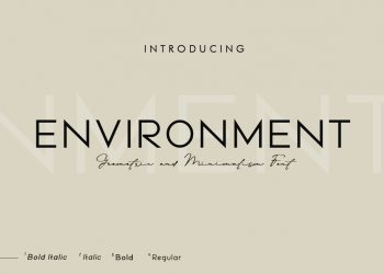 Environment Free Font