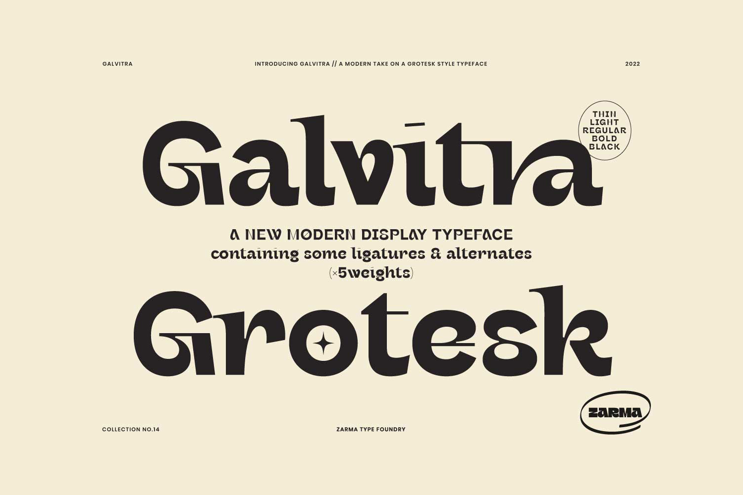 Galvitra Free Font