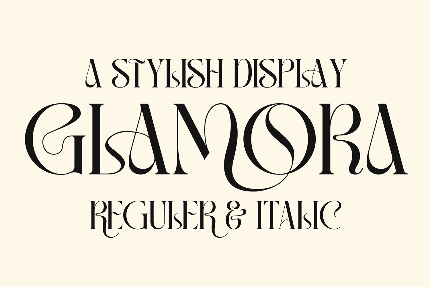 Glamora Free Font