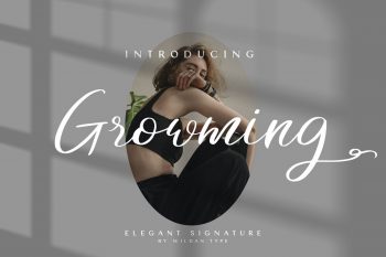 Growming Free Font