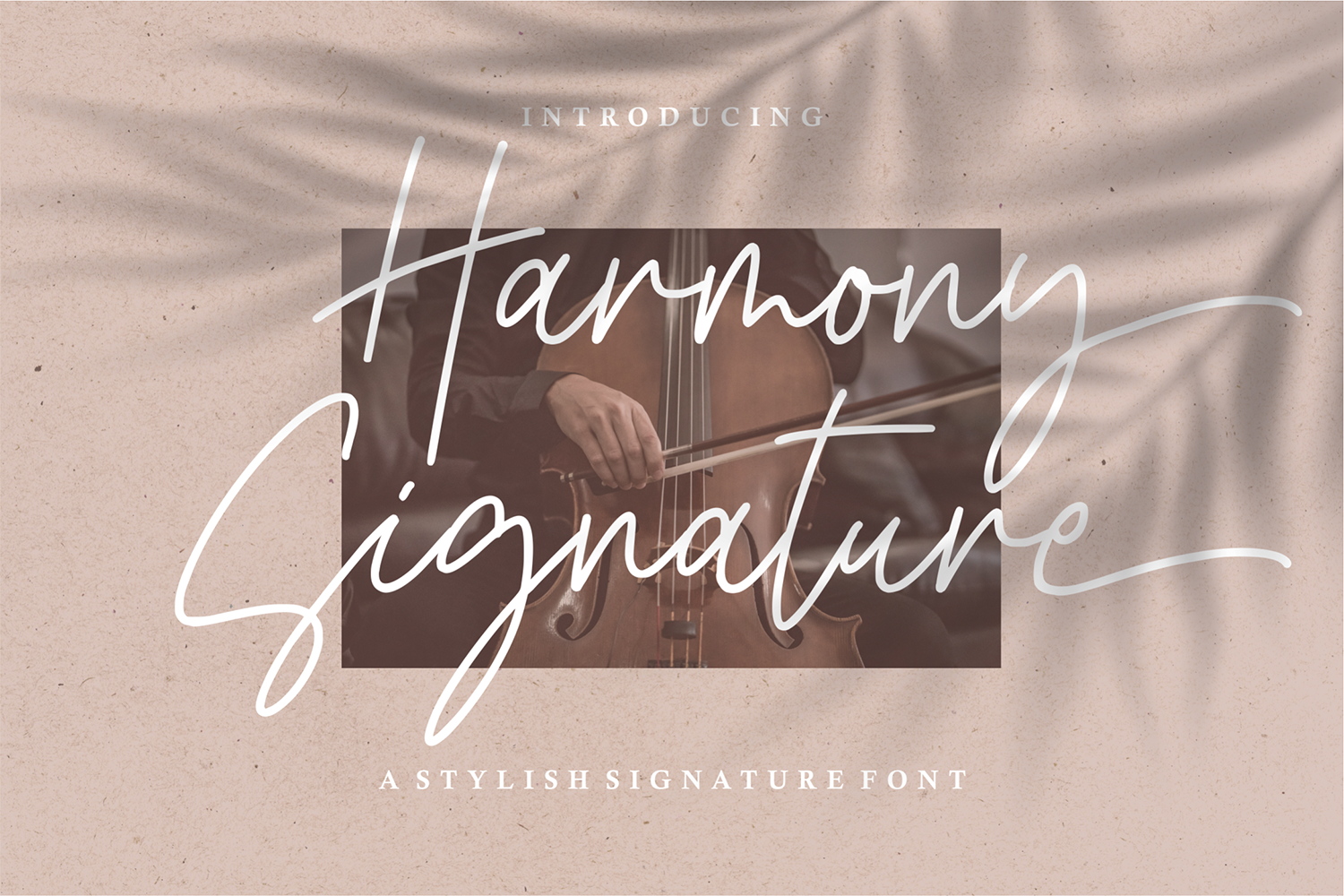 Harmony Signature Free Font
