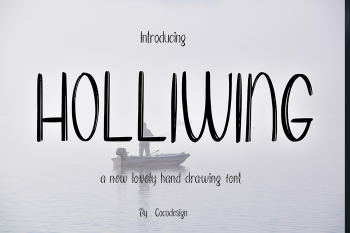 Holliwing Free Font