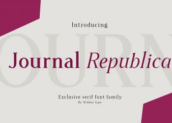 Journal Republica Free Font