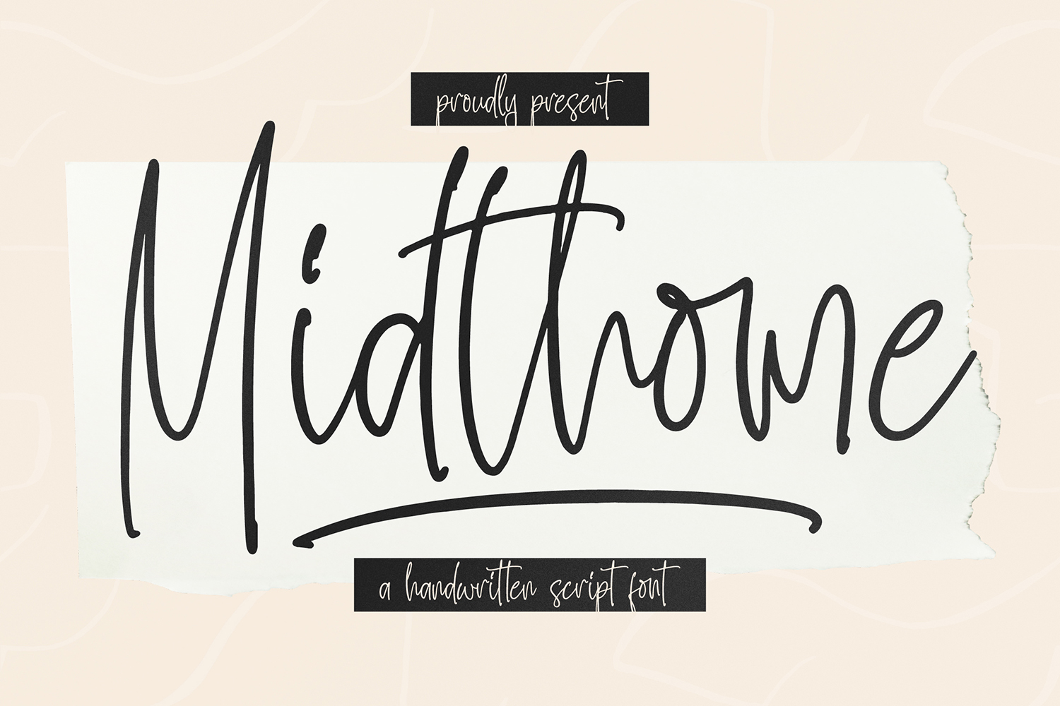 Midthome Free Font