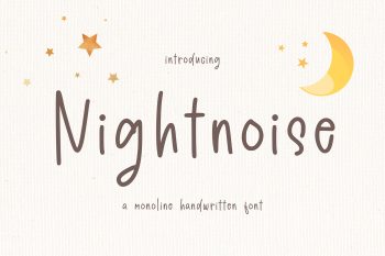 Nightnoise Free Font