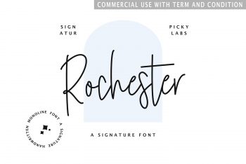 Rochester Signature Free Font