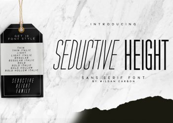 Seductive Height Free Font